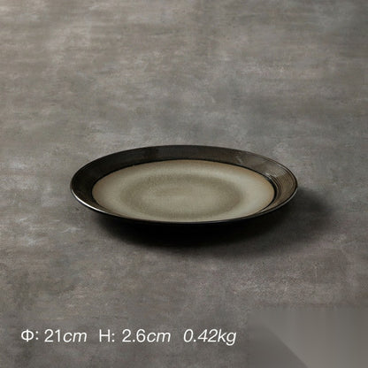Assiette Prestige en céramique « Marbre »