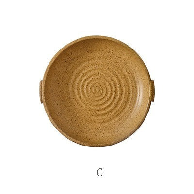 Assiette japonaise en céramique « Shirakawa »