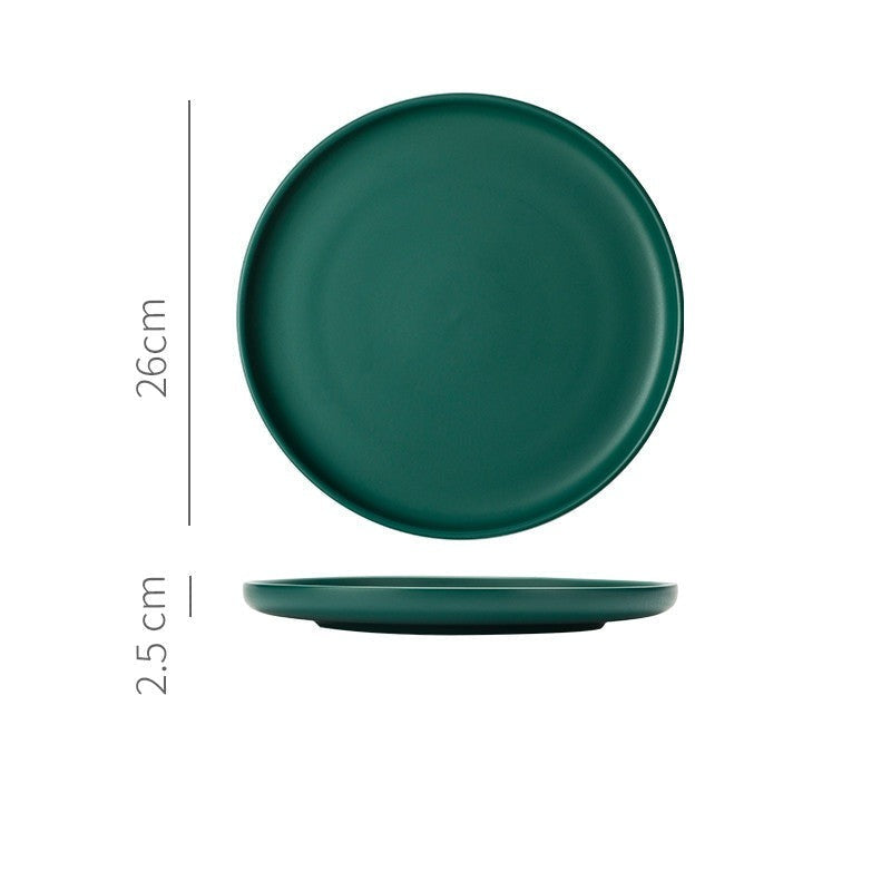 Assiette japonaise en céramique « Ambre »