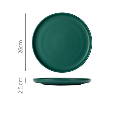 Assiette japonaise en céramique « Ambre »