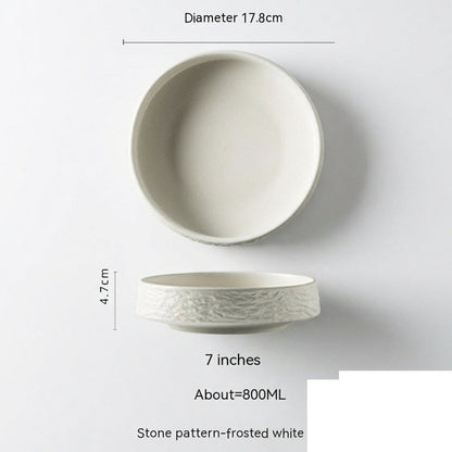 Assiette creuse en céramique « Osaka »