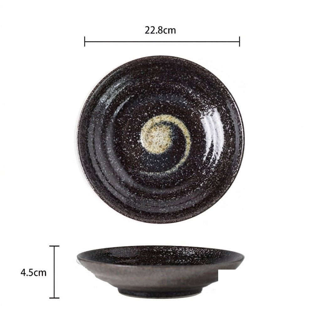Assiette japonaise creuse « Douceur »