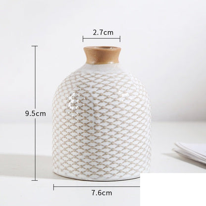 Vase en céramique fait main « Ardoise »