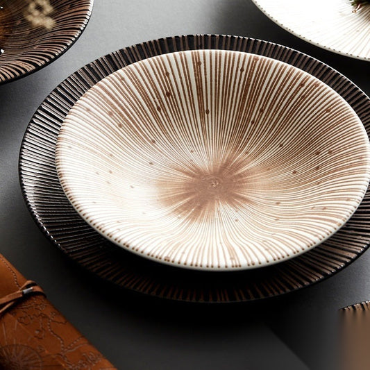 Assiette creuse japonaise « Plénitude »