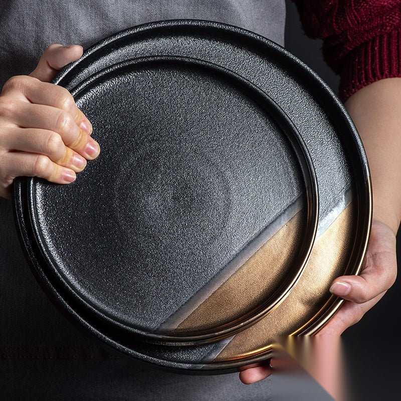 Assiette japonaise en céramique « Rubis »