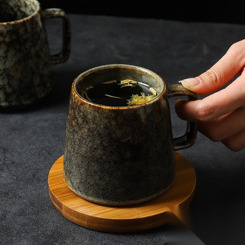 Tasse japonaise en céramique « Onyx »