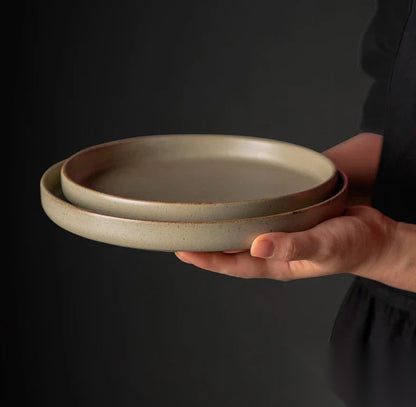 Assiette japonaise en céramique « Zéphyr »