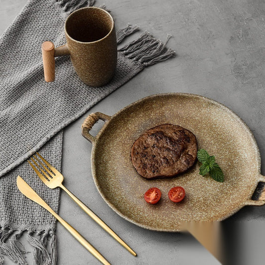 Assiette créative en porcelaine « Méridien »