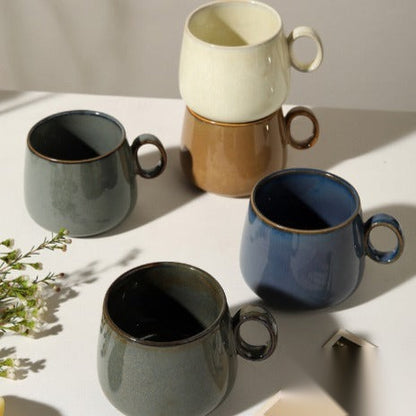 Tasse en céramique (5 modèles) « Cramoisi »
