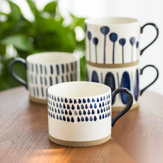 Tasse japonaise en céramique « Braise »