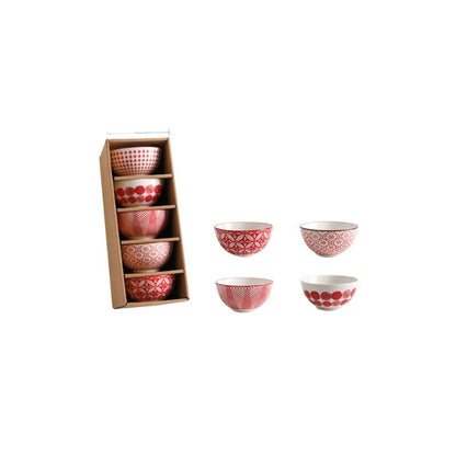 Coffret bols à riz Premium « Opale »